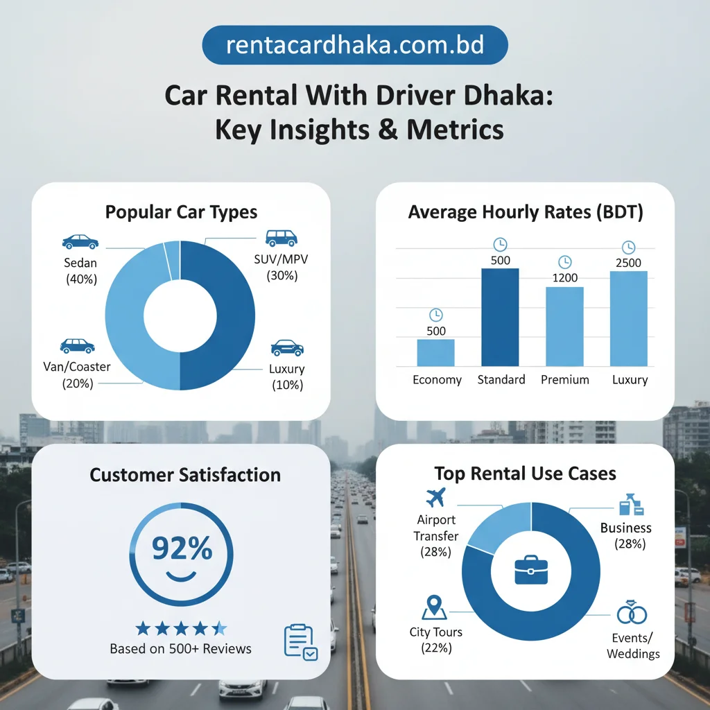 car rental with driver dhaka data visualization chart