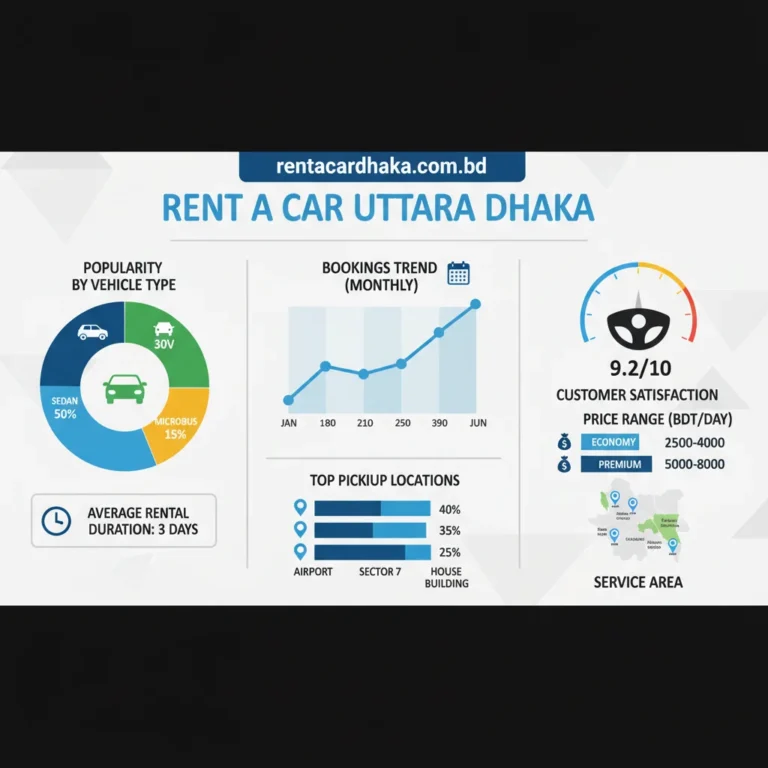Renting a Car in Uttara — Sector-Wise Pickup Points & Local Tips