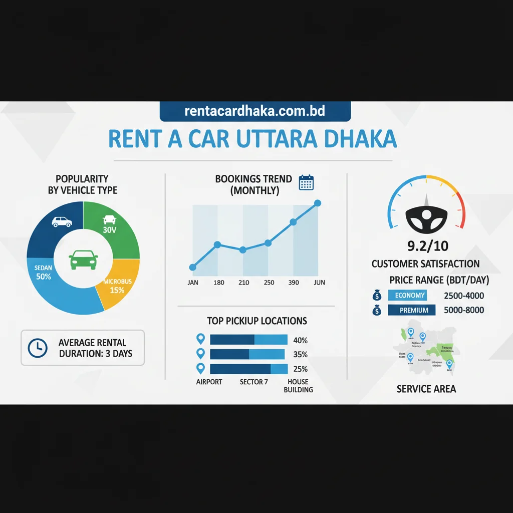 Renting a Car in Uttara — Sector-Wise Pickup Points & Local Tips
